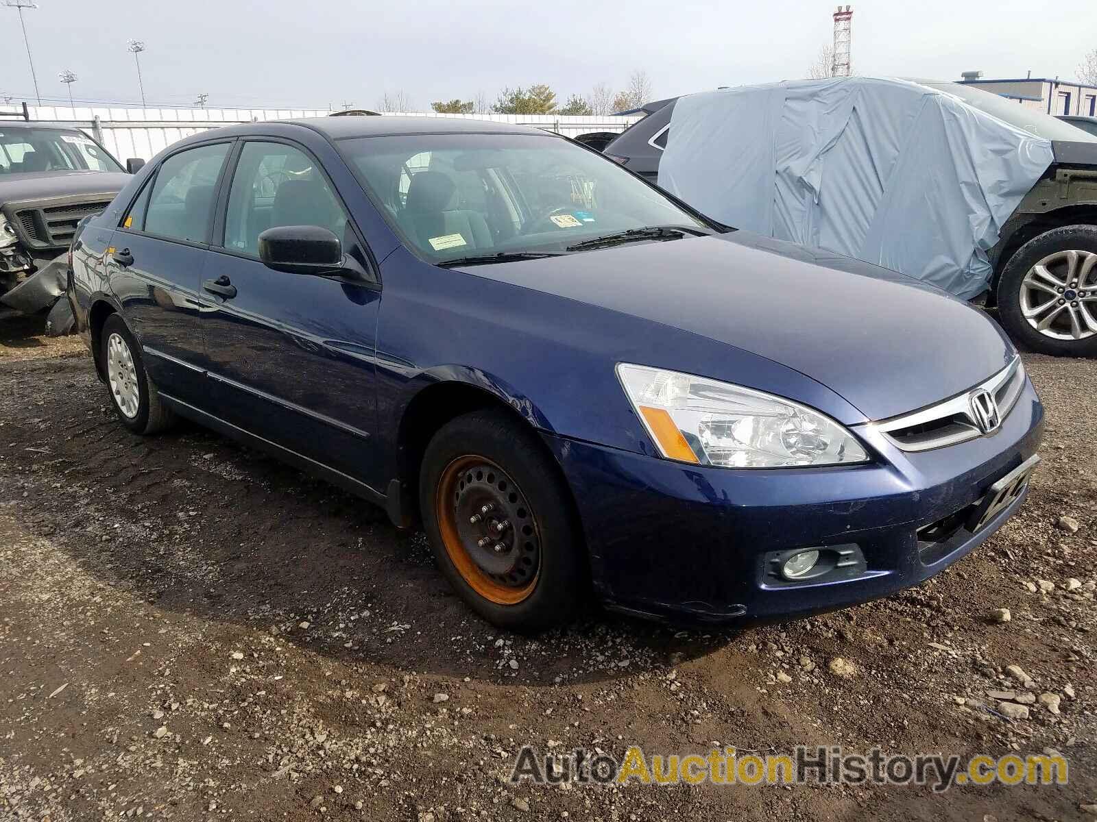 2007 HONDA ACCORD VAL VALUE, 1HGCM56147A035340