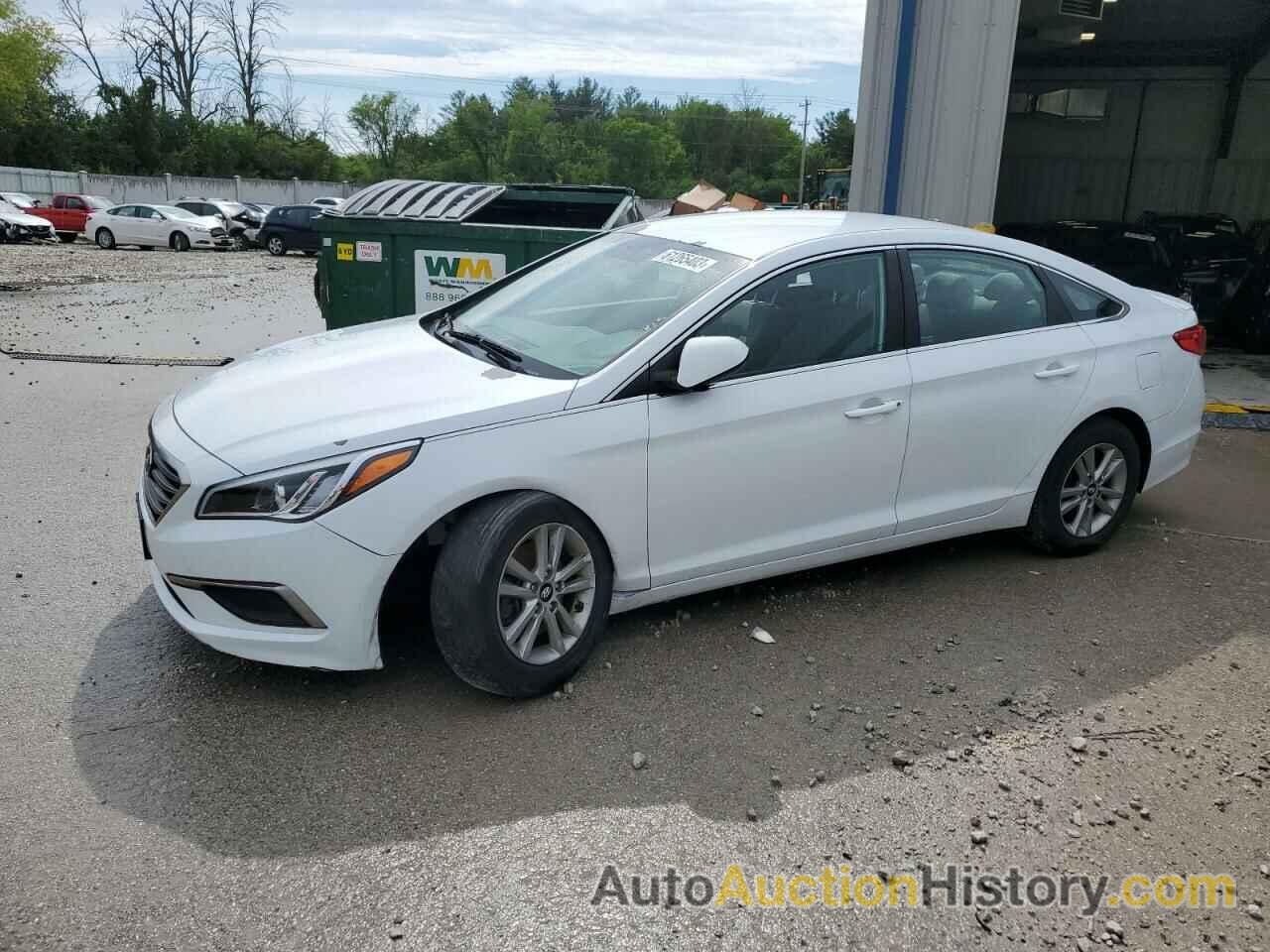 2016 HYUNDAI SONATA SE, 5NPE24AF5GH289416