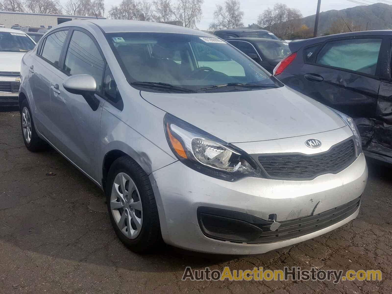 2015 KIA RIO LX LX, KNADM4A30F6427400