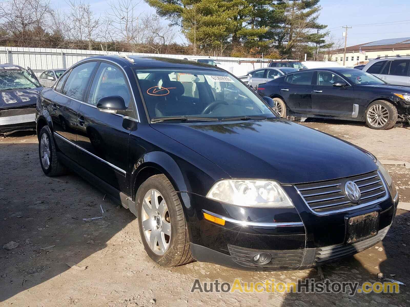 2005 VOLKSWAGEN PASSAT GLS TDI, WVWAE63B75E056341