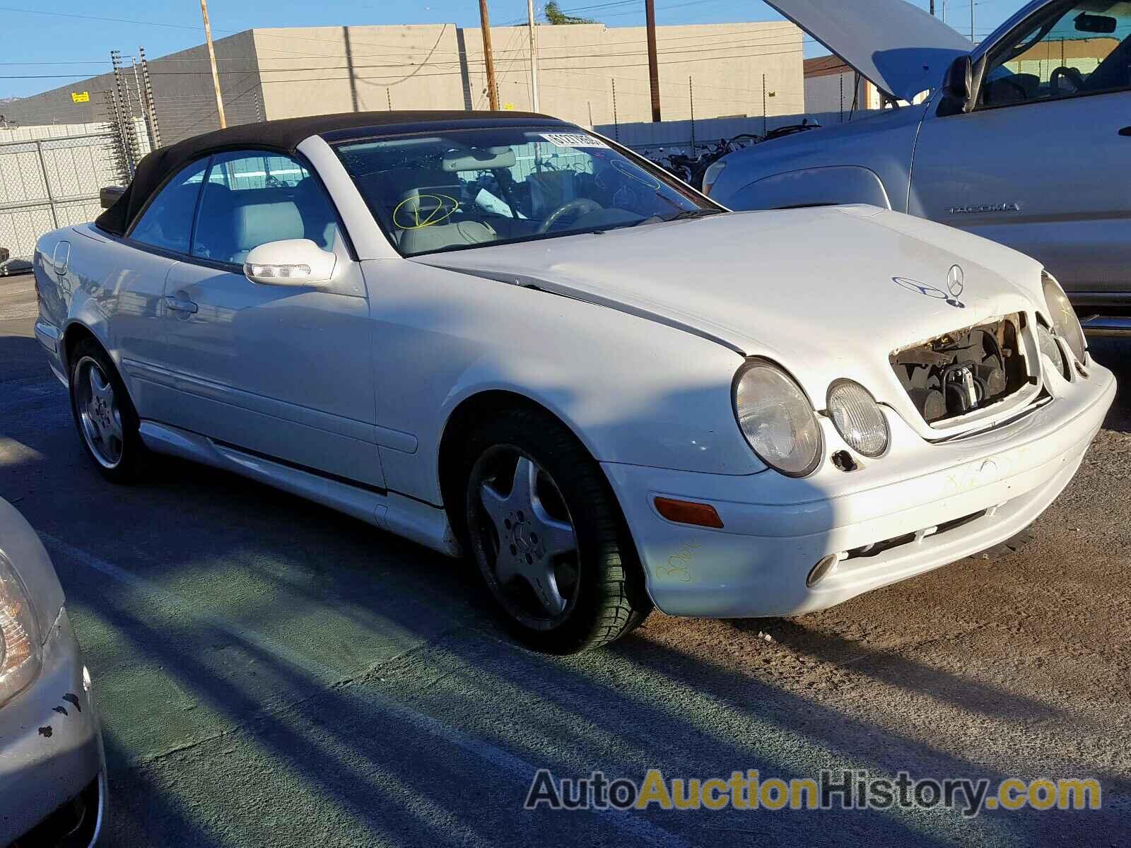 2000 MERCEDES-BENZ CLK 430 430, WDBLK70G0YT032338