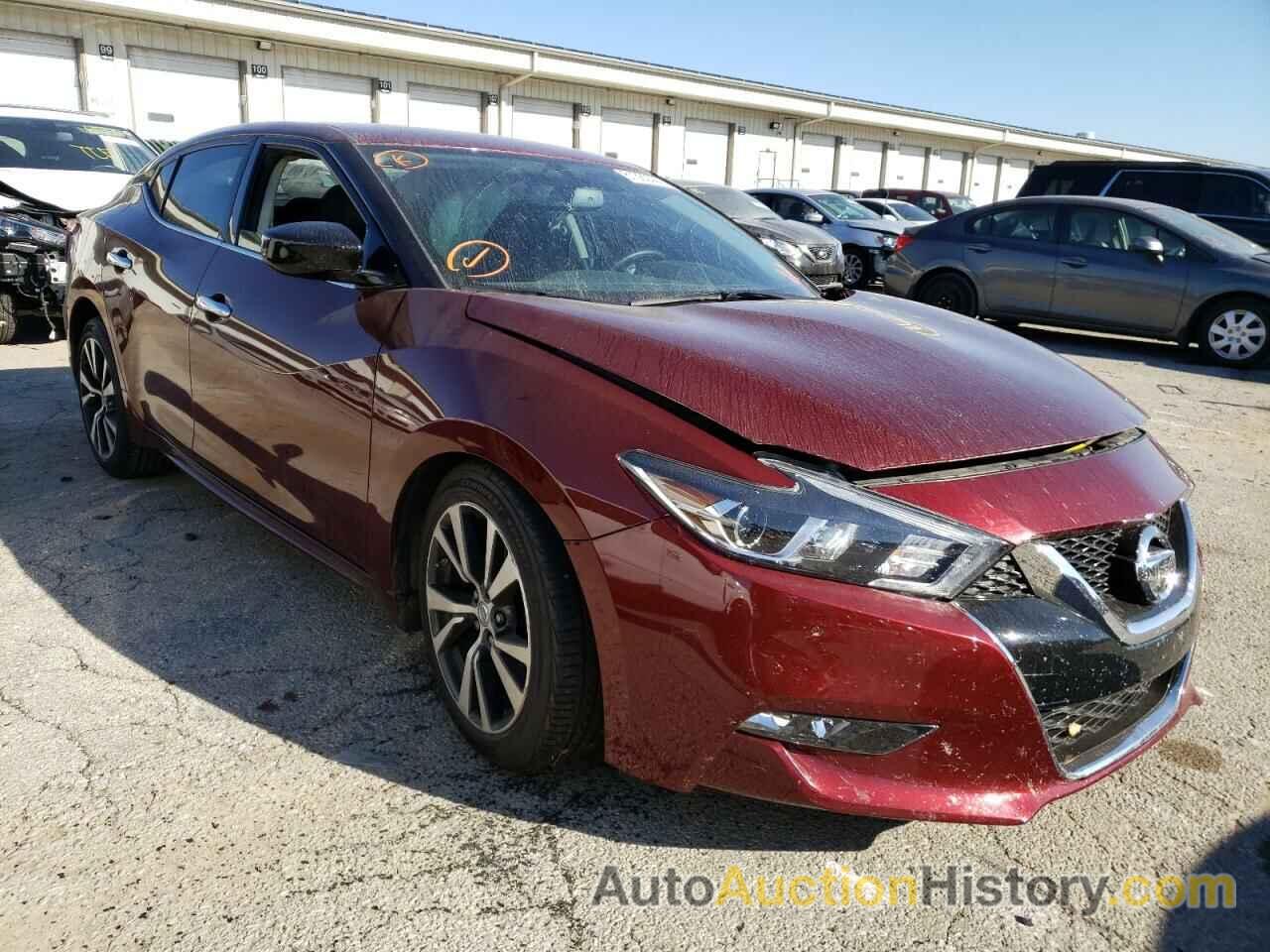 2018 NISSAN MAXIMA 3.5S, 1N4AA6AP6JC393606