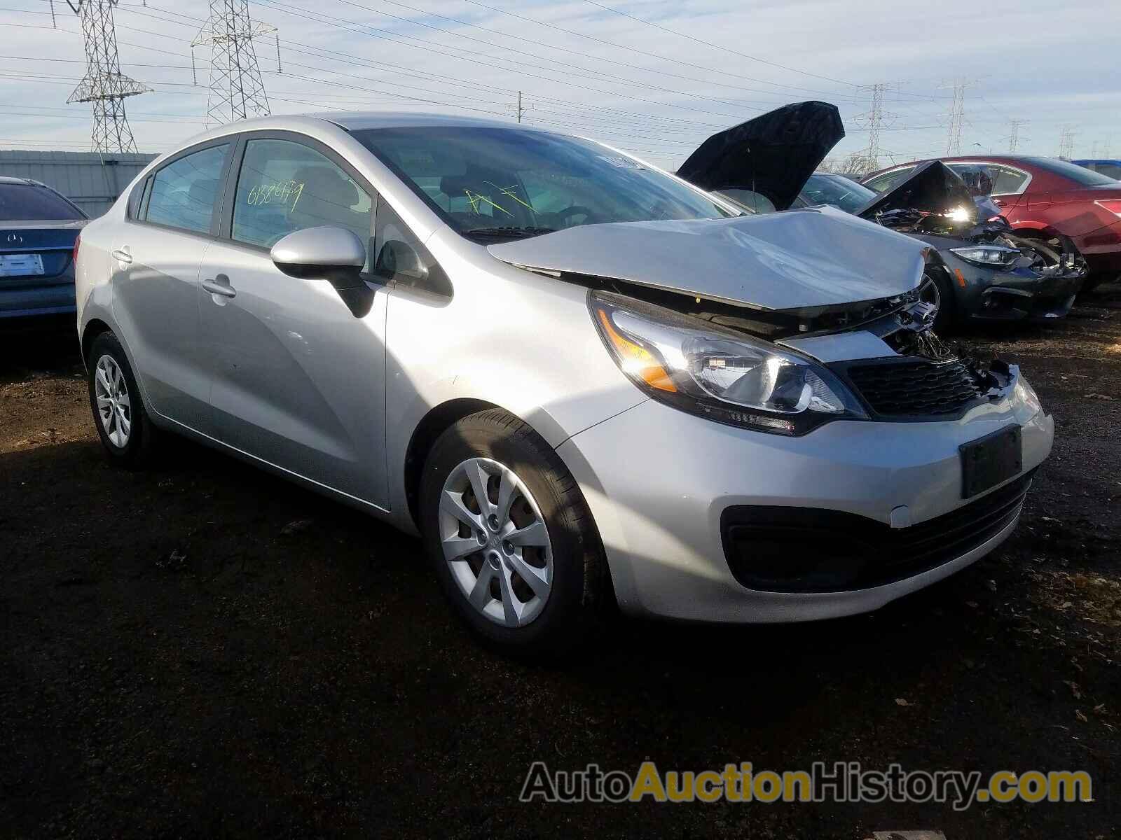 2013 KIA RIO LX LX, KNADM4A35D6281346