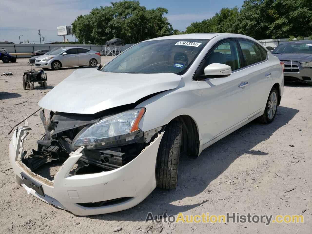 2015 NISSAN SENTRA S, 3N1AB7AP1FY315605