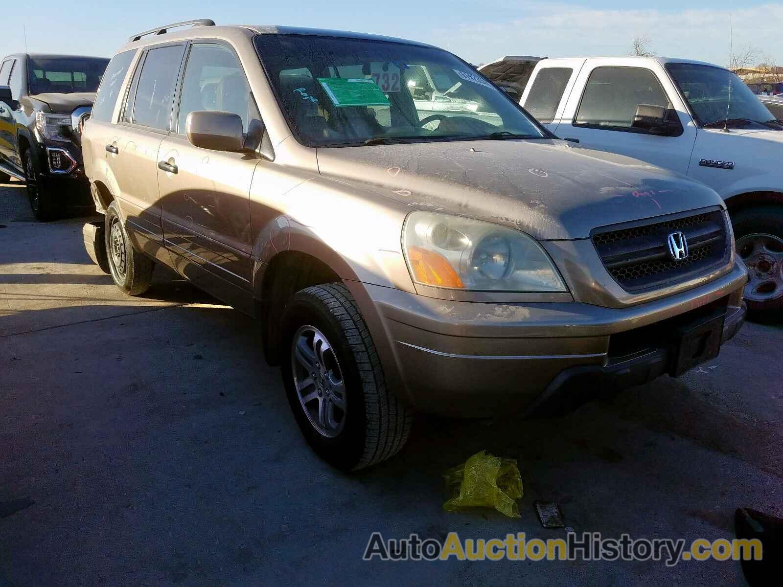 2004 HONDA PILOT EXL EXL, 2HKYF185X4H559829