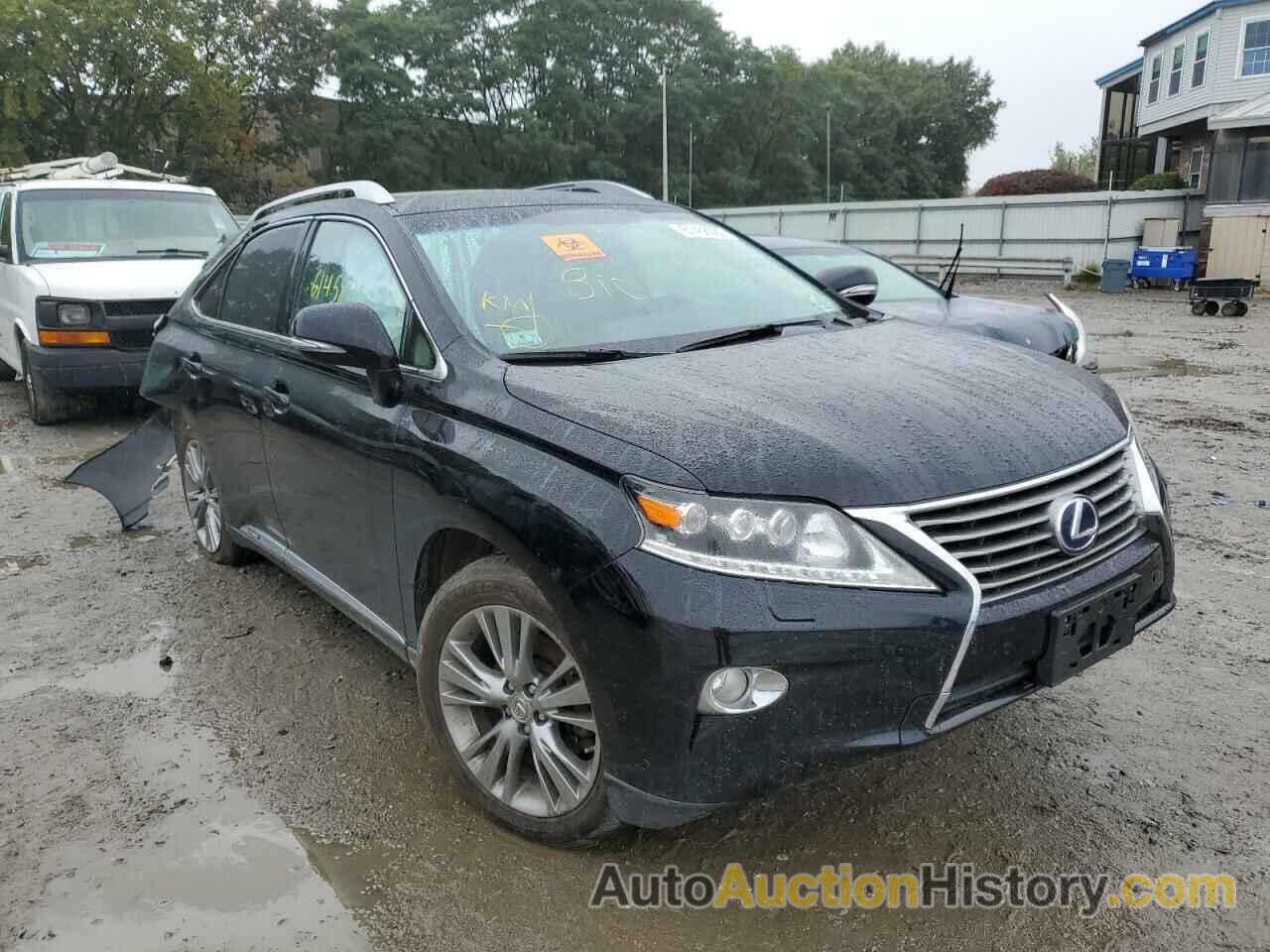 2013 LEXUS RX450 450, JTJBC1BA2D2448923