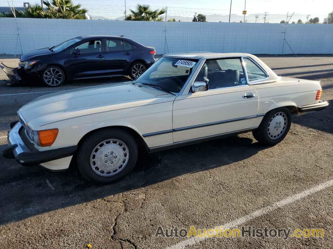 1986 MERCEDES-BENZ SL-CLASS SL, WDBBA48D9GA043808