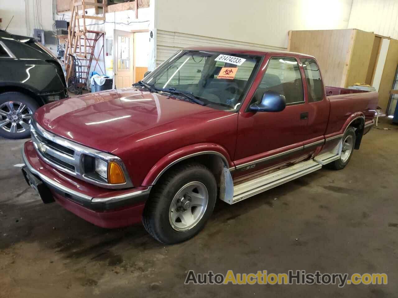 1996 CHEVROLET S10 S10, 1GCCS19X0T8101901