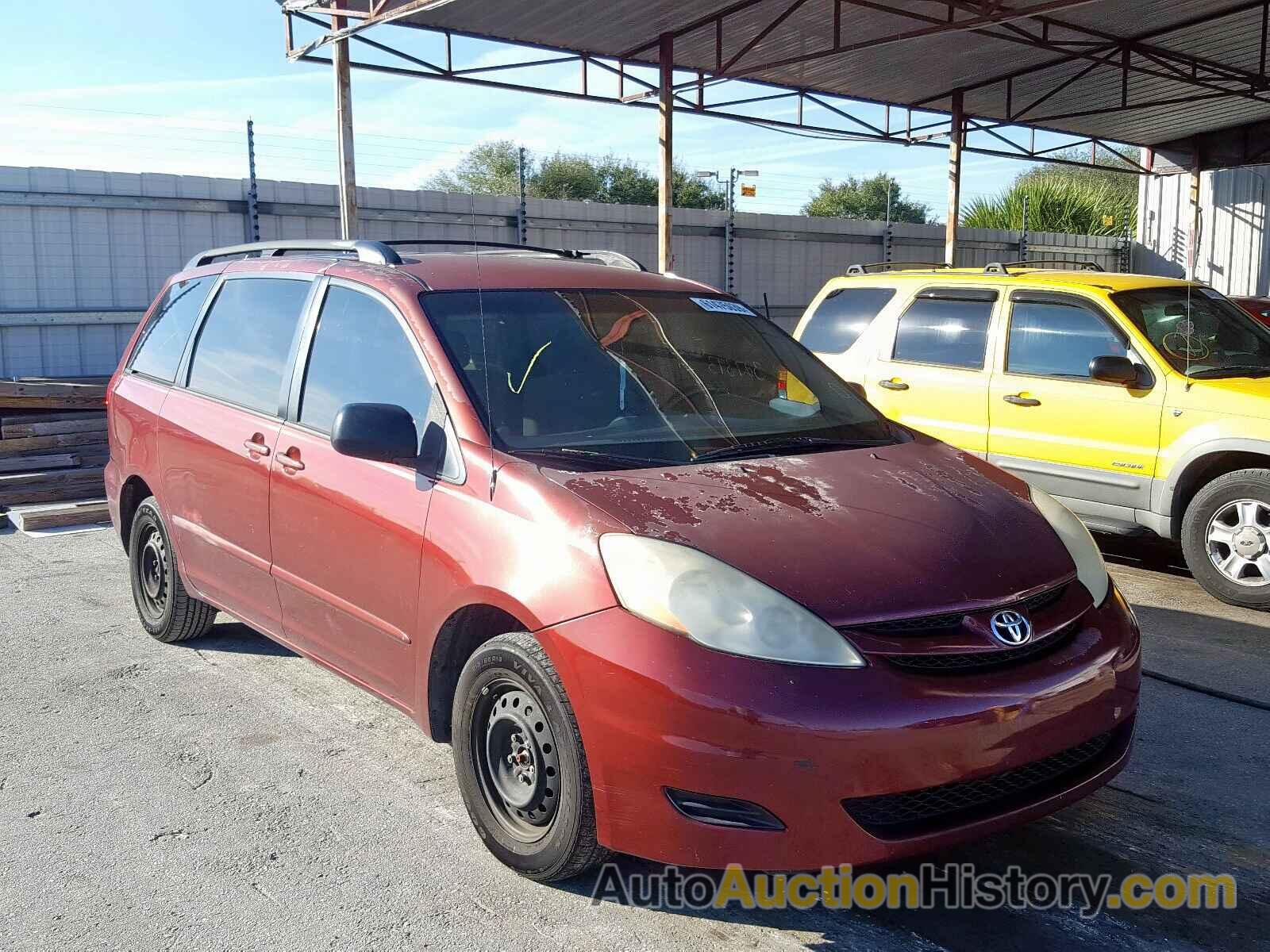 2006 TOYOTA SIENNA CE CE, 5TDZA23C26S500513