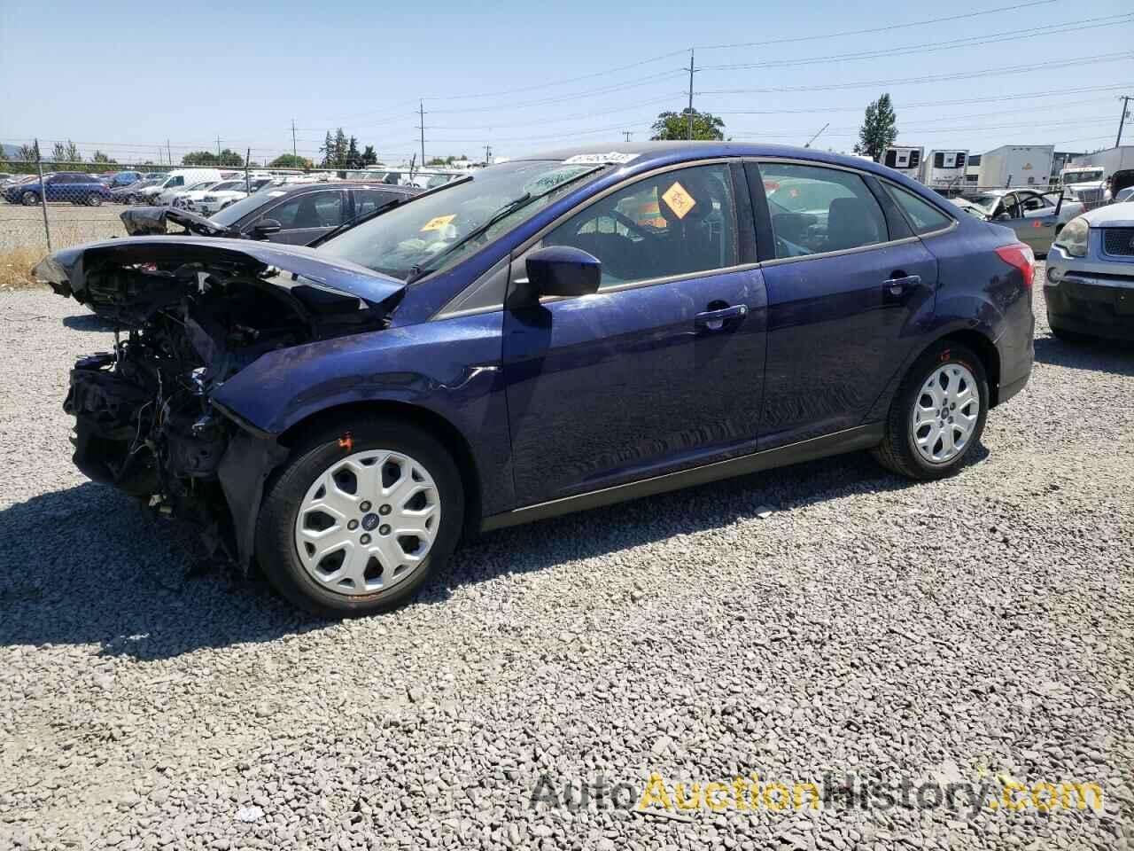 2012 FORD FOCUS SE, 1FAHP3F26CL163768