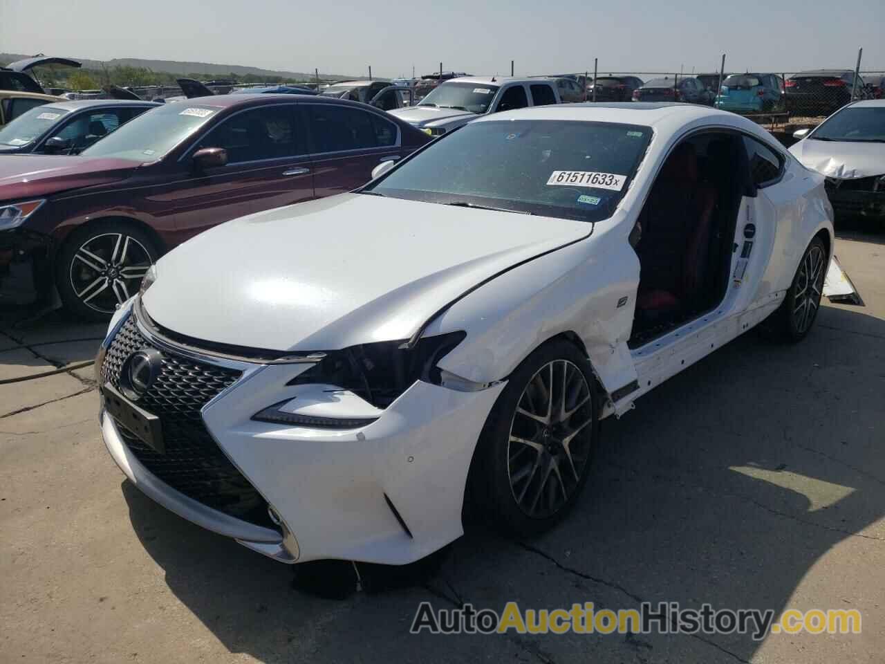 2016 LEXUS RC 200T, JTHHA5BC3G5002826