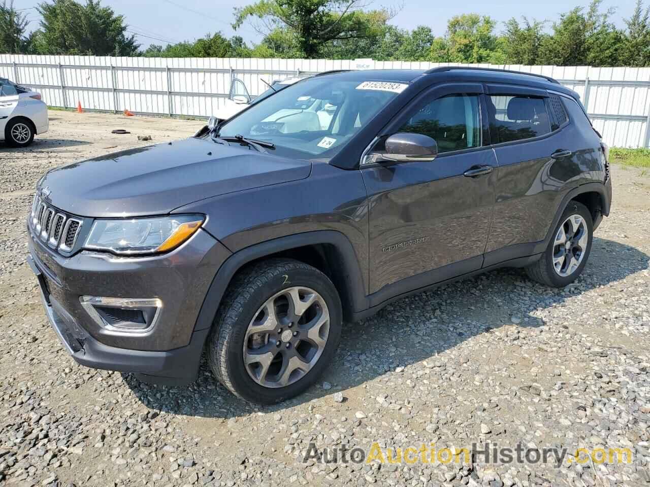 2019 JEEP COMPASS LIMITED, 3C4NJDCB8KT842260