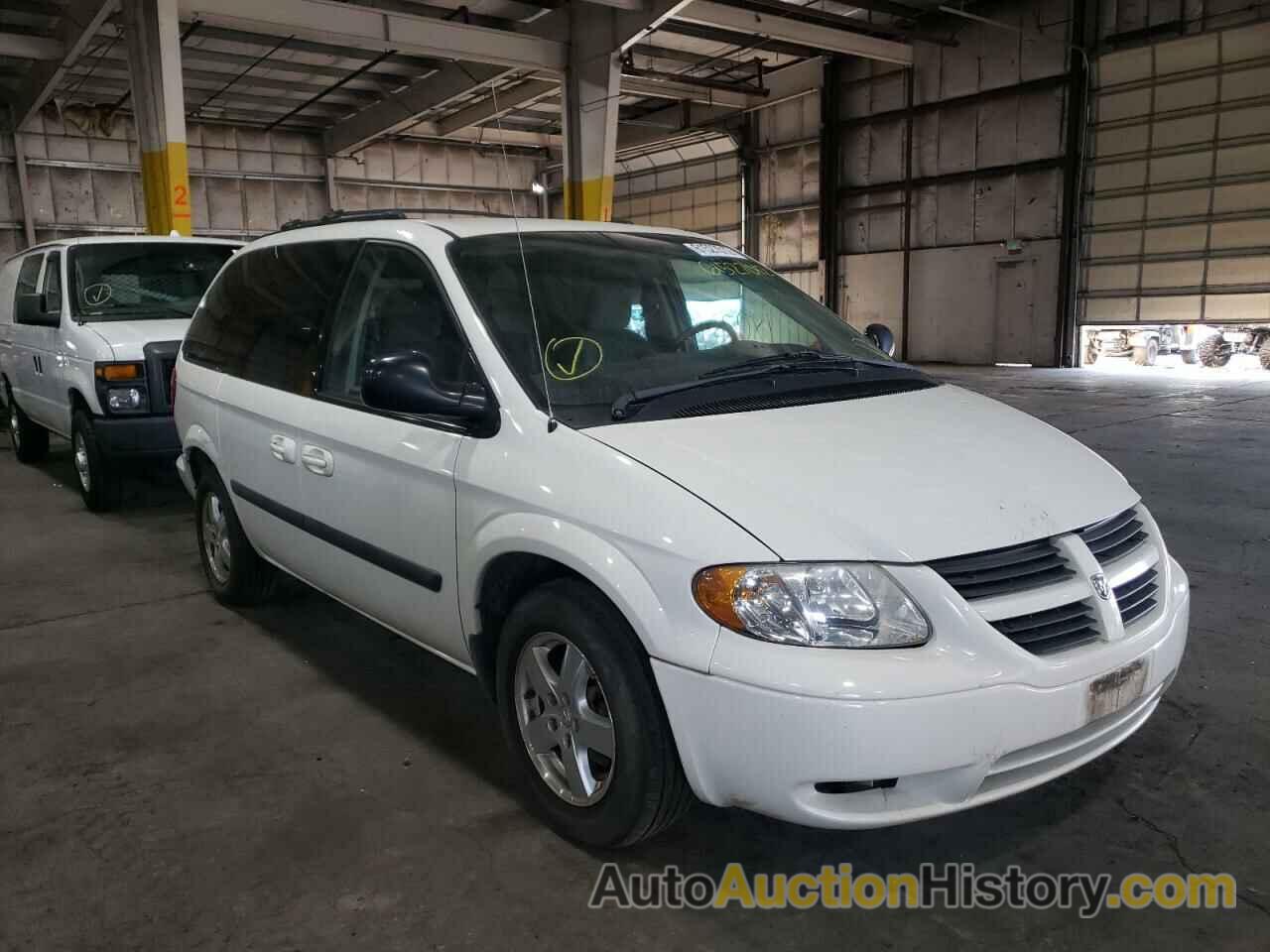 2005 DODGE CARAVAN SXT, 1D4GP45R35B325054