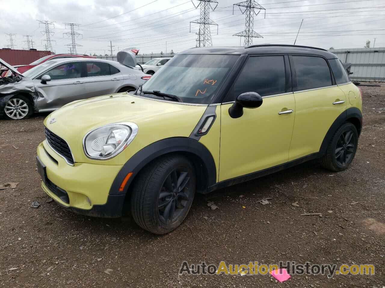 2012 MINI COOPER S COUNTRYMAN, WMWZC3C51CWL81220