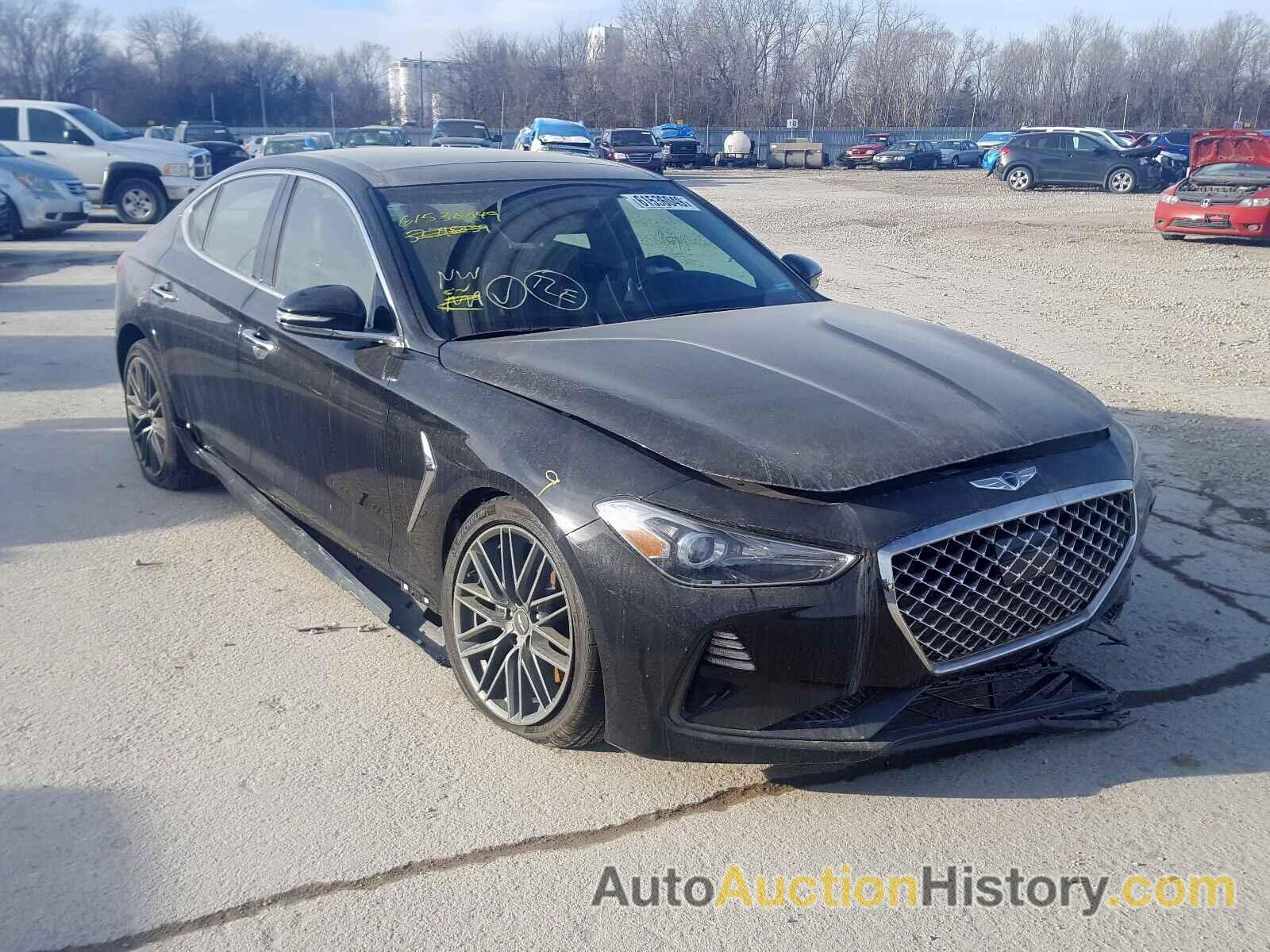 2019 GENESIS G70 ELITE ELITE, KMTG34LAXKU016687