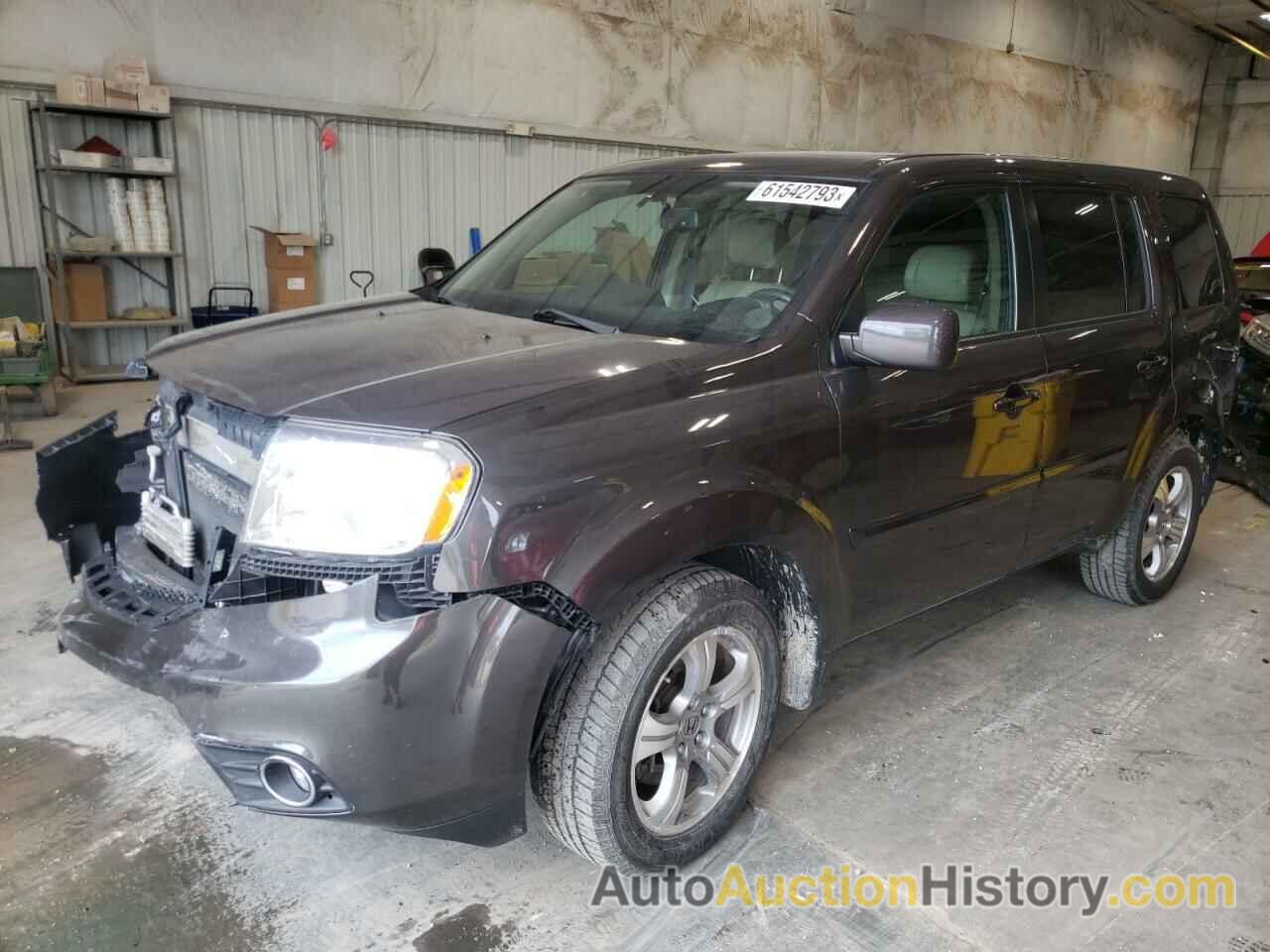 2013 HONDA PILOT EXL, 5FNYF4H59DB016455