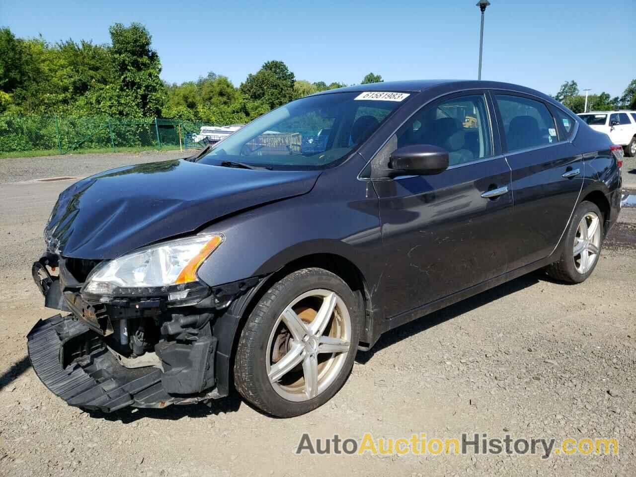 2014 NISSAN SENTRA S, 3N1AB7APXEY291979