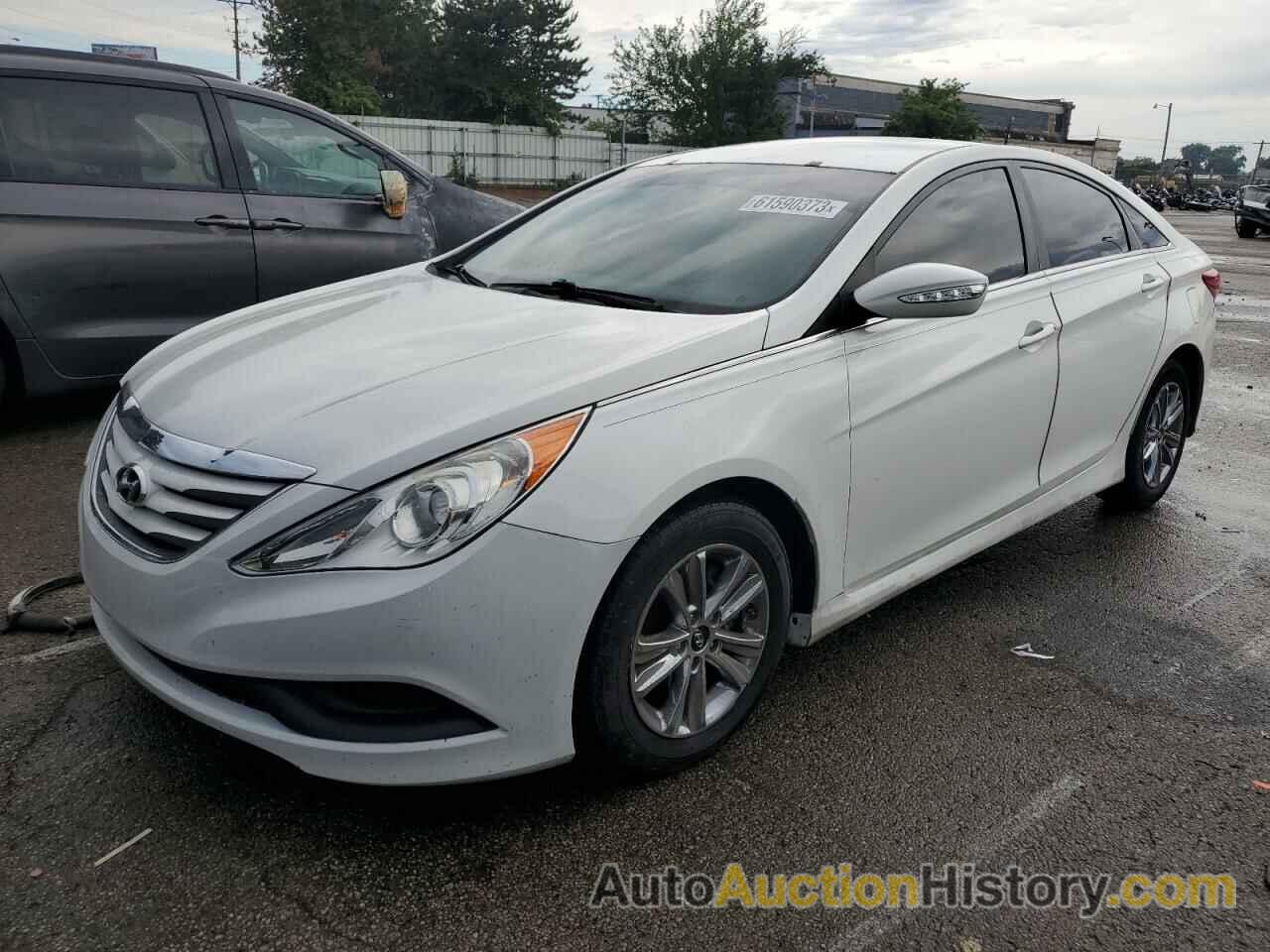 2014 HYUNDAI SONATA GLS, 5NPEB4AC6EH910617