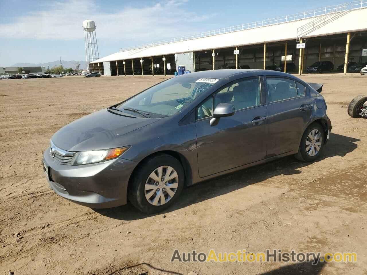 2012 HONDA CIVIC LX, 2HGFB2F55CH320550