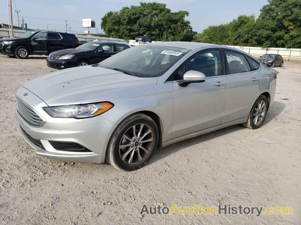 2017 FORD FUSION SE, 3FA6P0H75HR349843