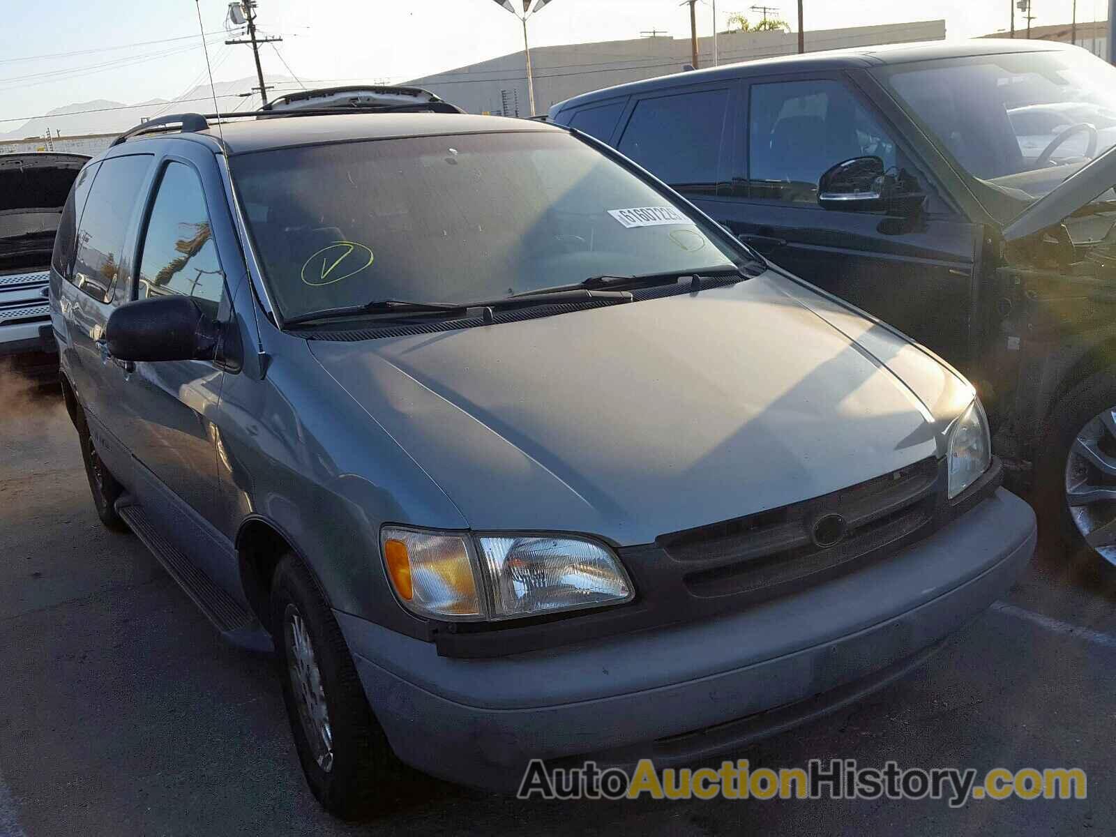 1998 TOYOTA SIENNA LE LE, 4T3ZF13C4WU021908