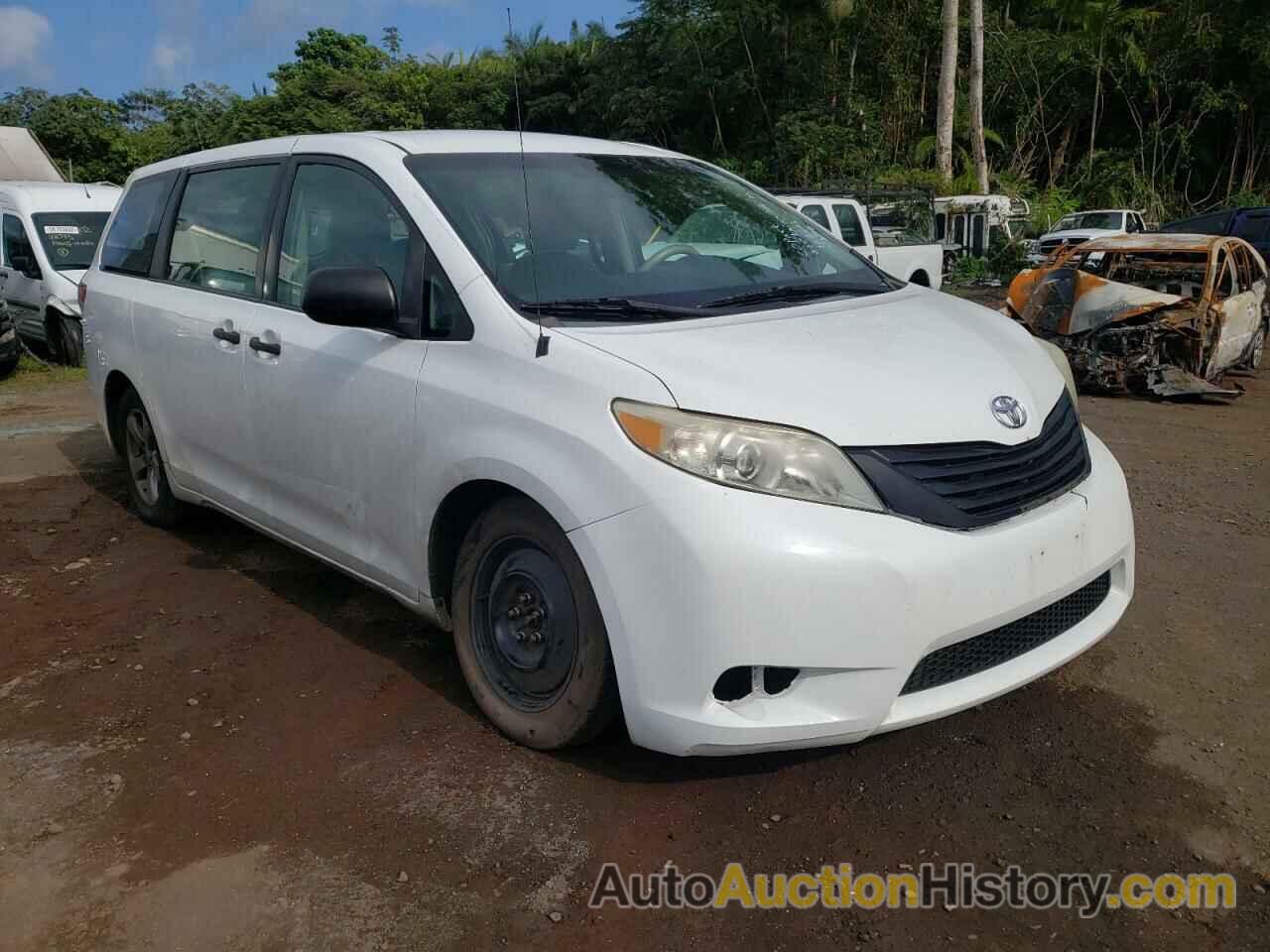 2012 TOYOTA SIENNA, 5TDZK3DC3CS278531