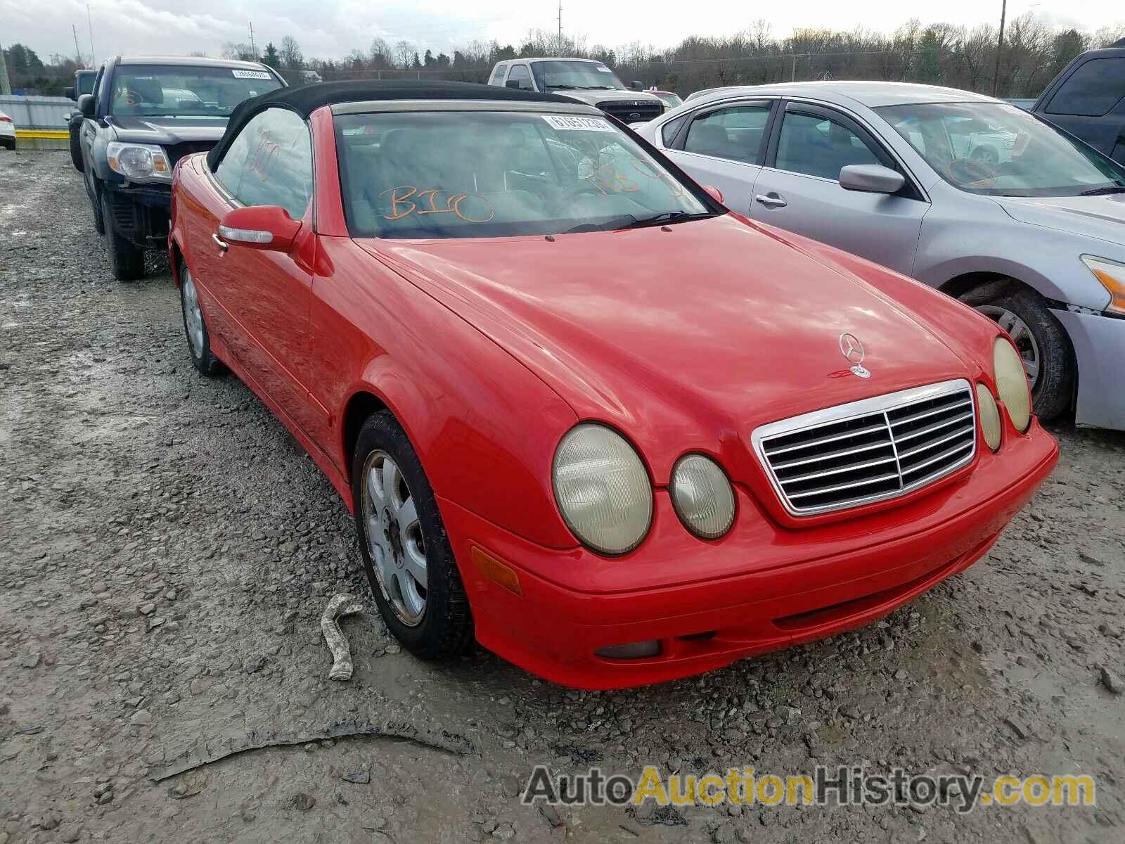 2001 MERCEDES-BENZ CLK 320 320, WDBLK65G01T072931