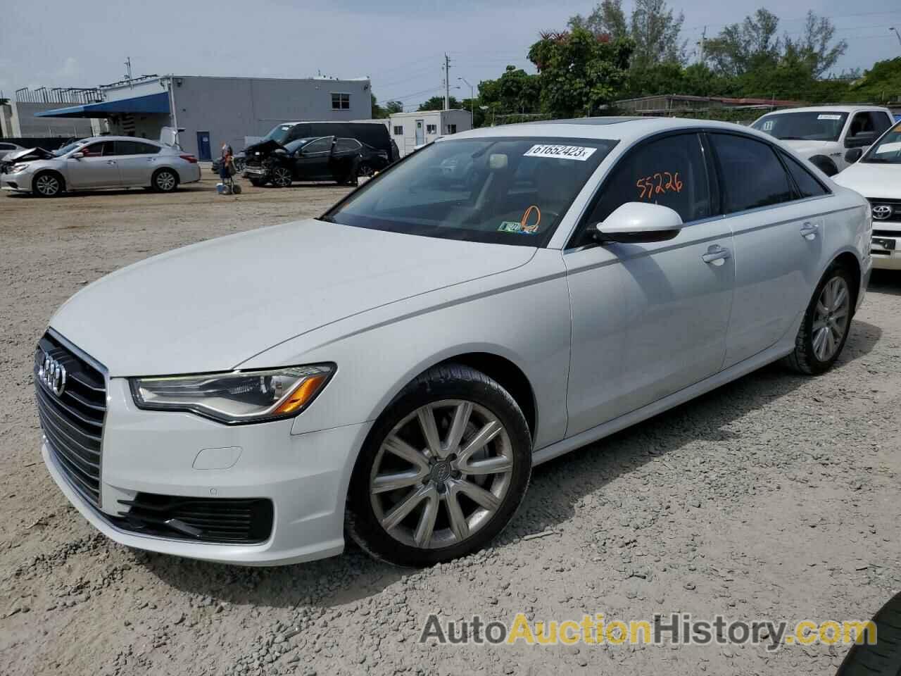 2016 AUDI A6 PREMIUM PLUS, WAUGFAFC0GN098610