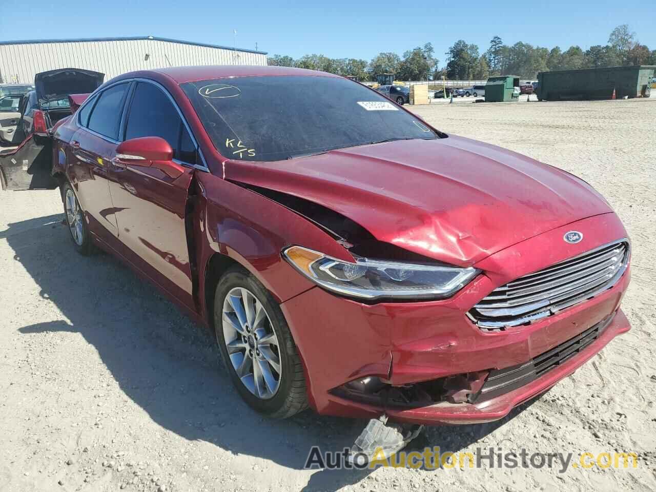 2017 FORD FUSION SE, 3FA6P0HD4HR334269