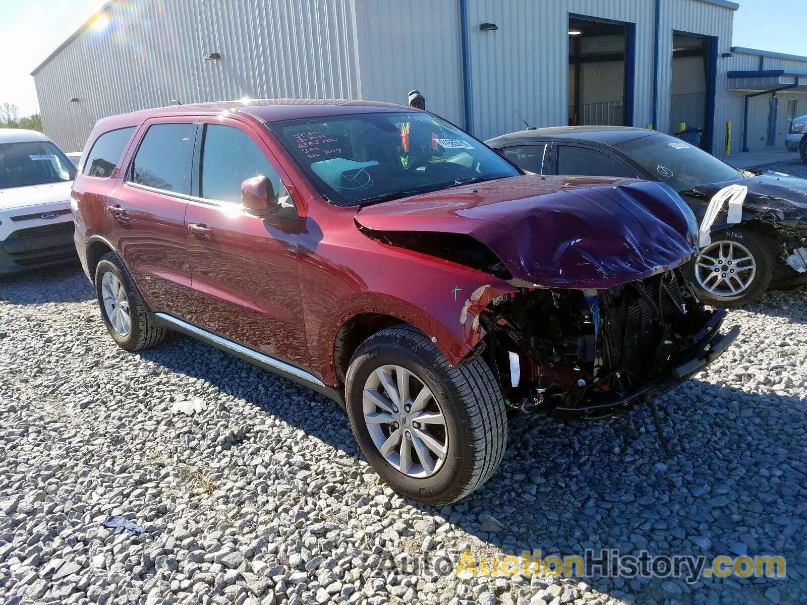 2019 DODGE DURANGO SX SXT, 1C4RDHAG6KC836385