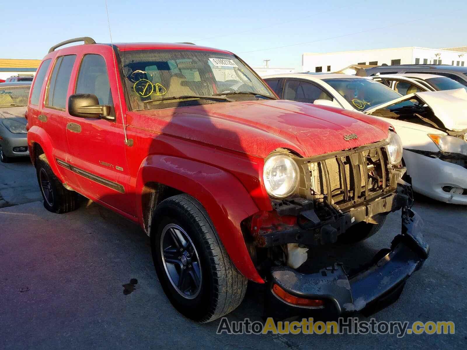 2004 JEEP LIBERTY SP SPORT, 1J4GK48K04W173150