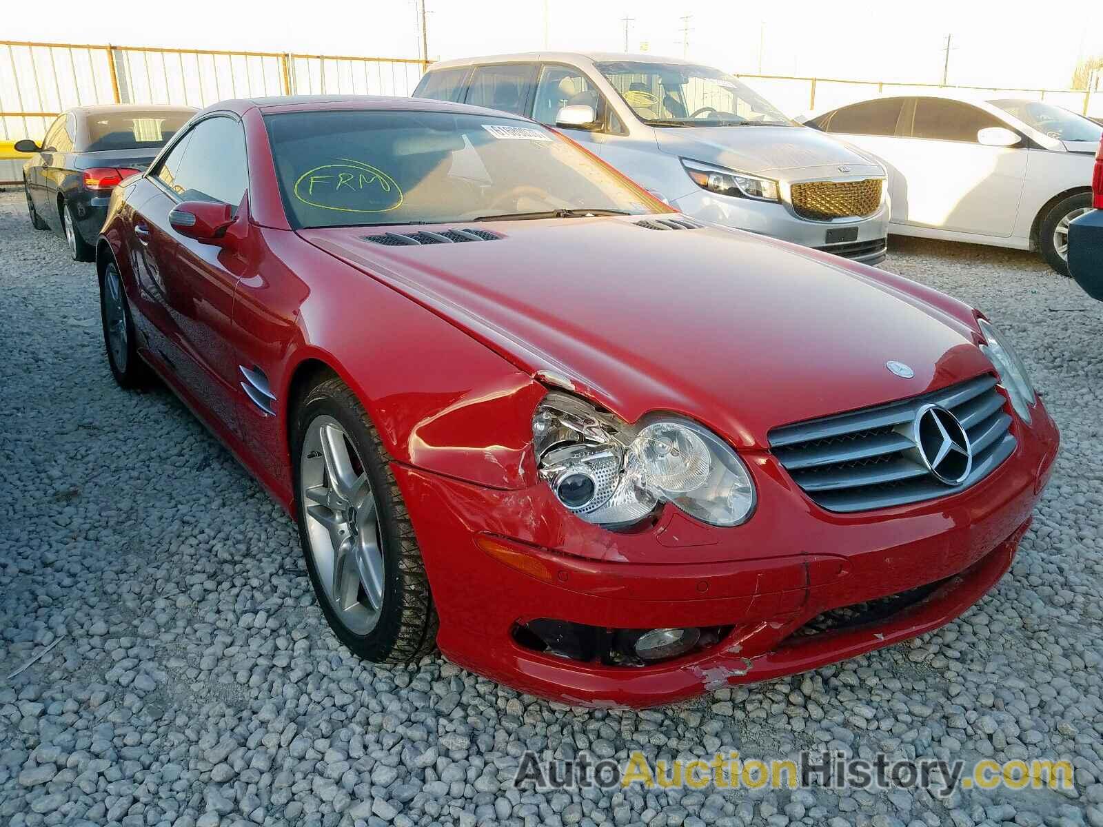 2006 MERCEDES-BENZ SL 500 500, WDBSK75FX6F110437