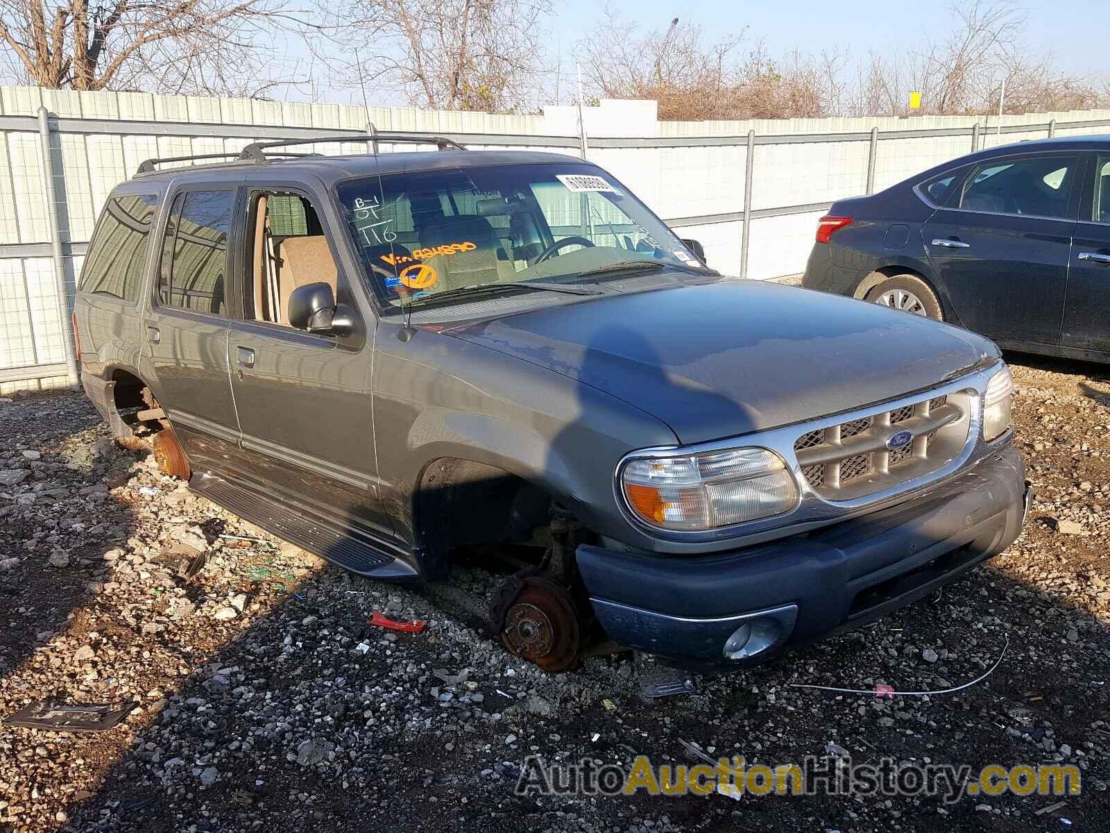 2001 FORD EXPLORER X XLT, 1FMZU73E61ZA24890