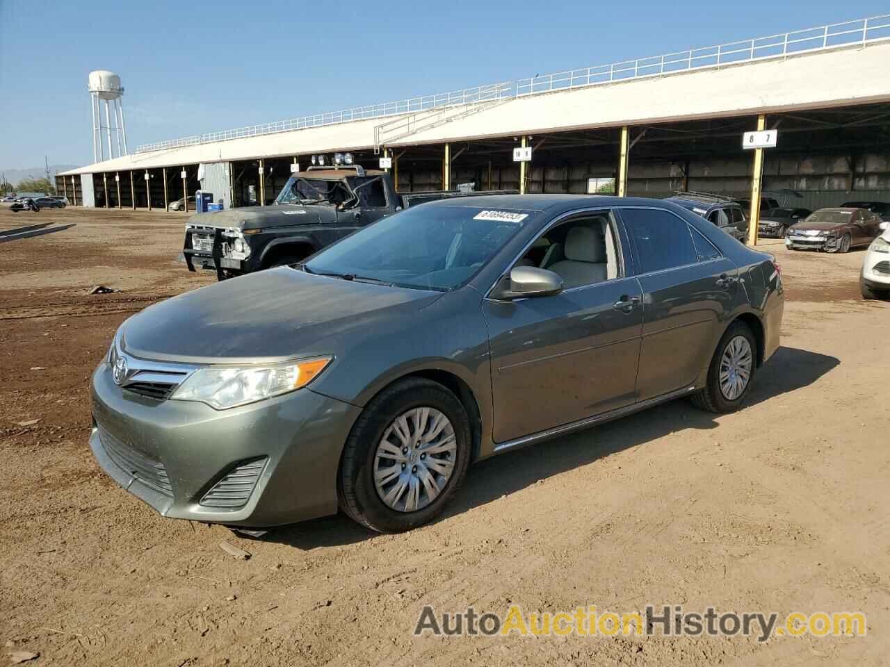 2012 TOYOTA CAMRY BASE, 4T4BF1FKXCR220976