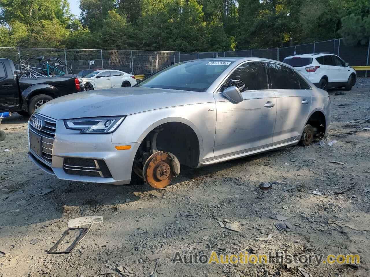 2017 AUDI A4 PREMIUM PLUS, WAUENAF47HN032995