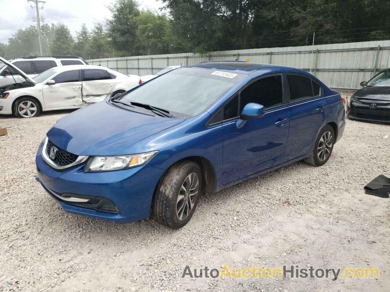 2013 HONDA CIVIC EX, 19XFB2F82DE023595