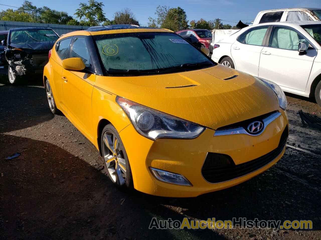 2012 HYUNDAI VELOSTER, KMHTC6AD7CU059208