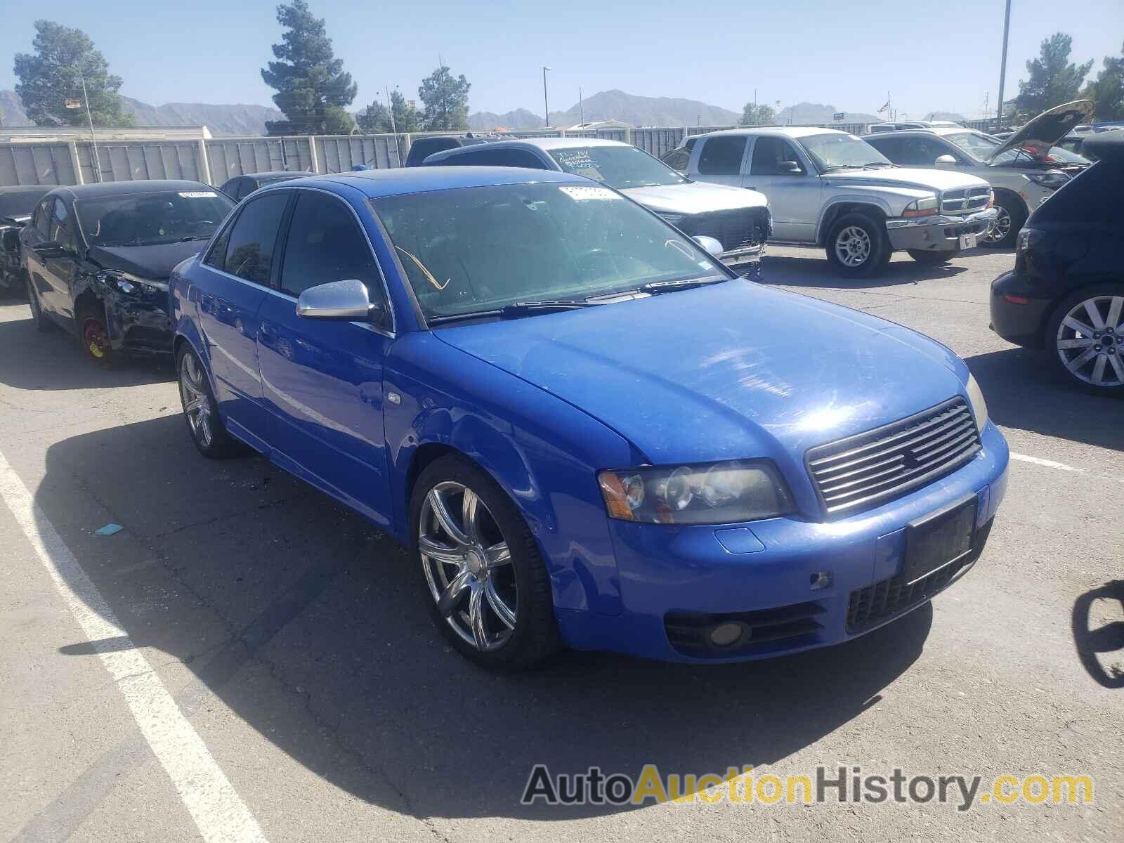2004 AUDI S4/RS4, WAUPL68EX4A285733