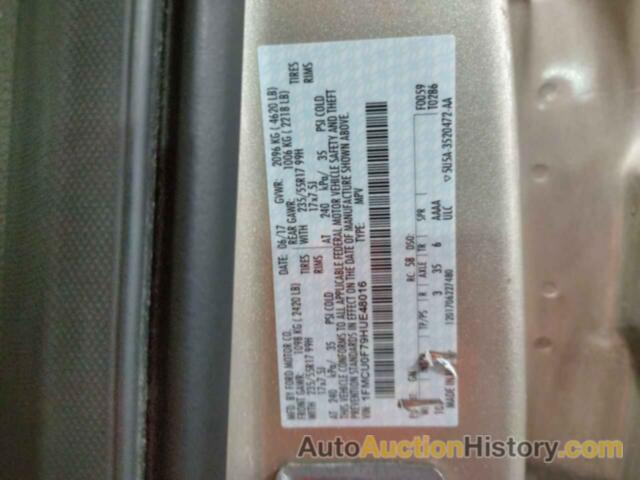 FORD ESCAPE S, 1FMCU0F79HUE48016