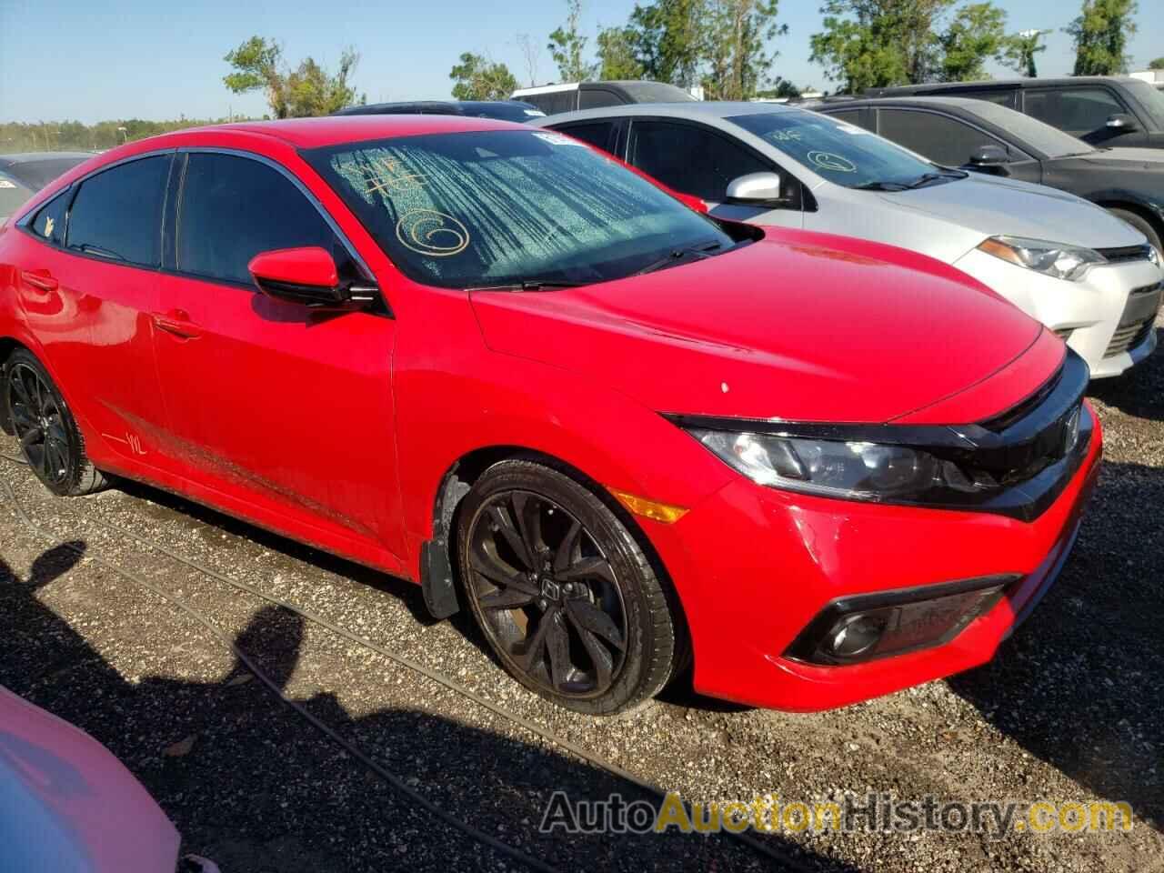 2020 HONDA CIVIC SPORT, 2HGFC2F80LH541514