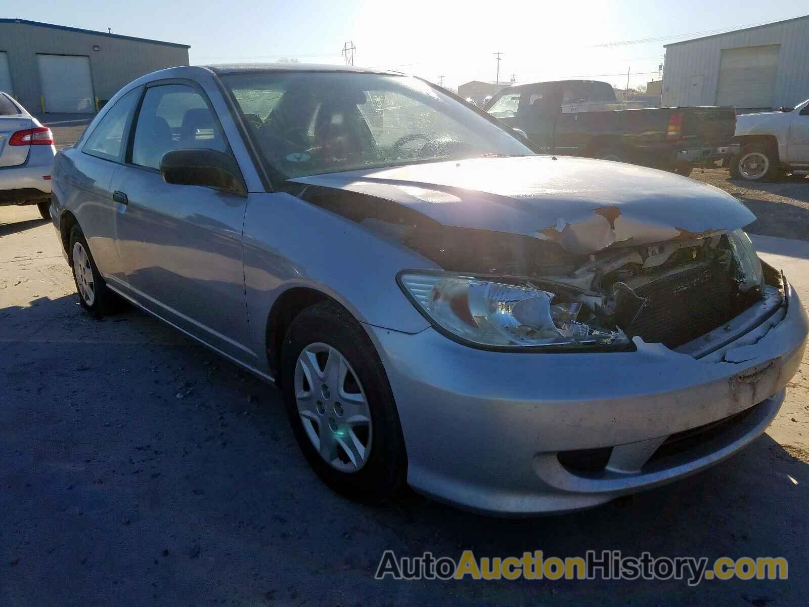 2005 HONDA CIVIC DX V DX VP, 1HGEM21135L022496