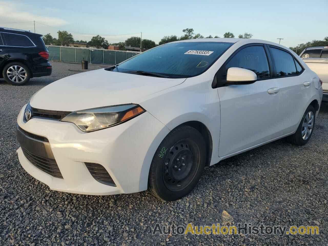 2016 TOYOTA COROLLA L, 2T1BURHE7GC645651