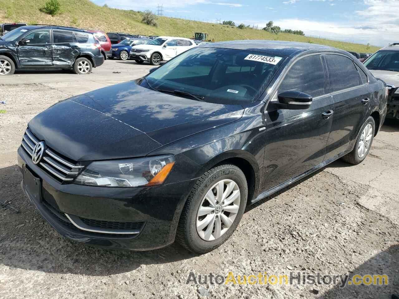 2014 VOLKSWAGEN PASSAT S, 1VWAS7A36EC119920