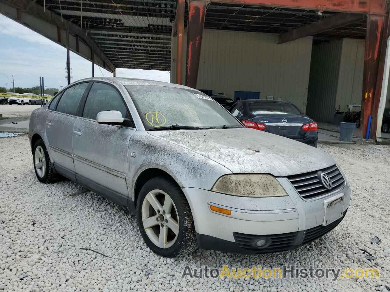 2004 VOLKSWAGEN PASSAT GLX 4MOTION, WVWTH63B94P042234