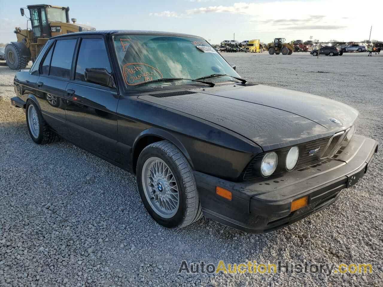 1988 BMW M5, WBSDC9301J2875062