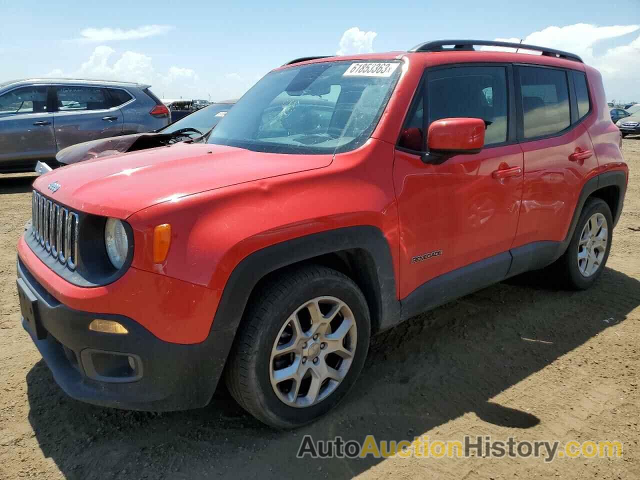 2017 JEEP RENEGADE LATITUDE, ZACCJABB4HPE92651