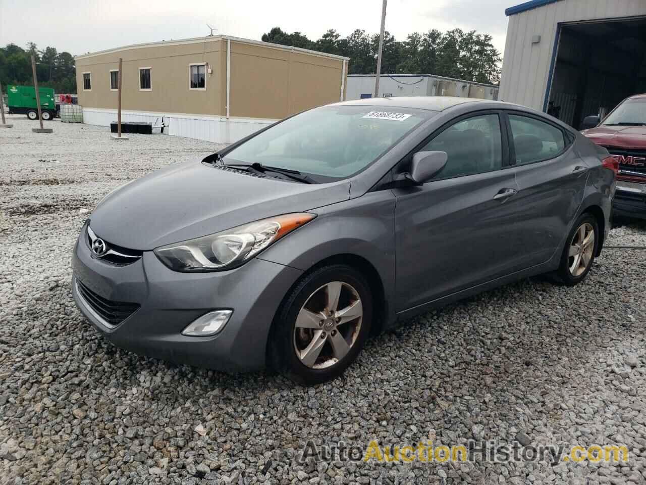 2013 HYUNDAI ELANTRA GLS, 5NPDH4AEXDH375320