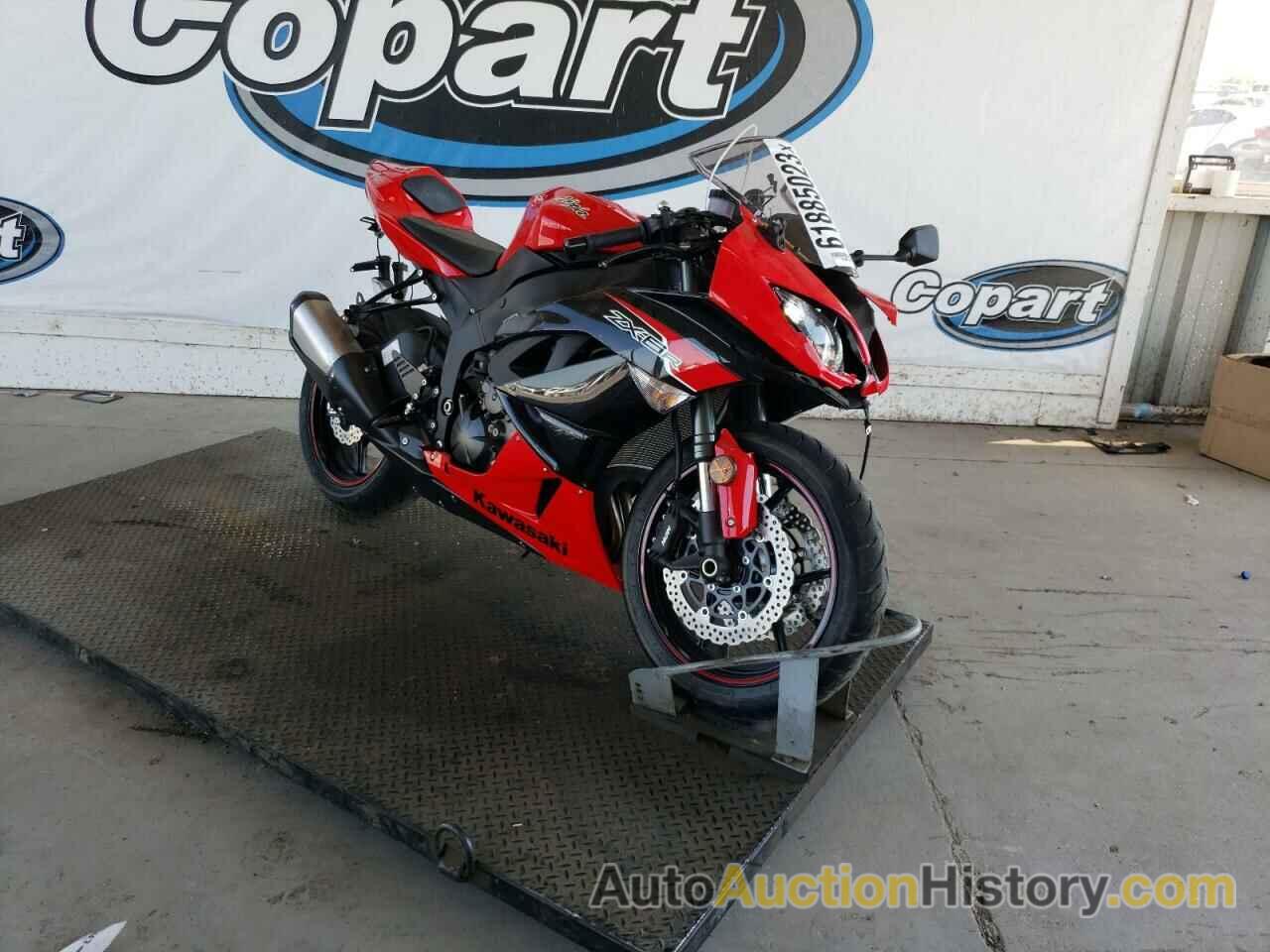 2012 KAWASAKI NINJA 600 R, JKAZX4R10CA034812