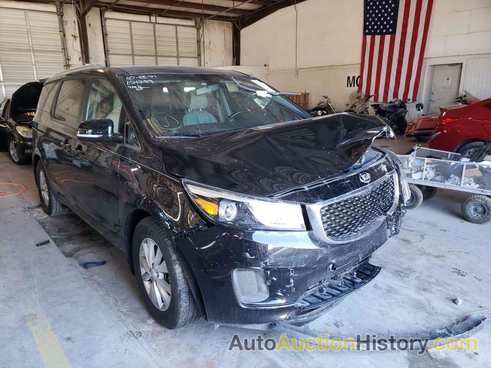 2017 KIA SEDONA LX, KNDMB5C18H6327929