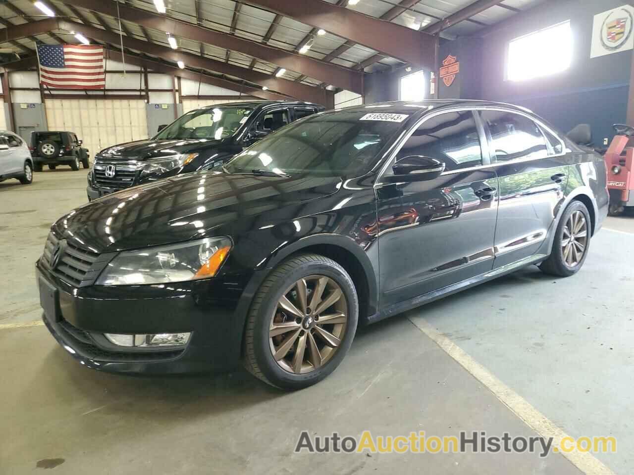 2012 VOLKSWAGEN PASSAT SEL, 1VWCP7A38CC038716